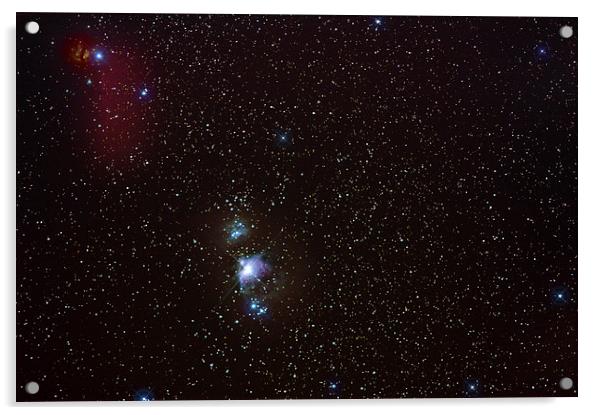 Orion Nebulae Acrylic by David Maclennan