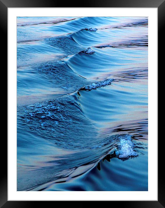 Serenity of the Sea Framed Mounted Print by Andrew Pettey