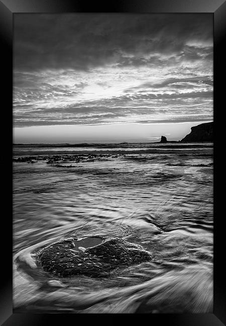 Black Nab Sunrise Framed Print by Andy Redhead
