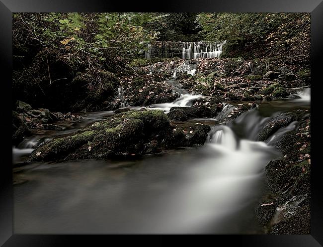 Stockghyll Force Framed Print by Graham Moore
