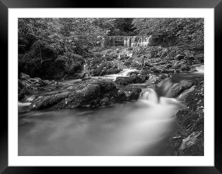 Stockghyll Force Framed Mounted Print by Graham Moore