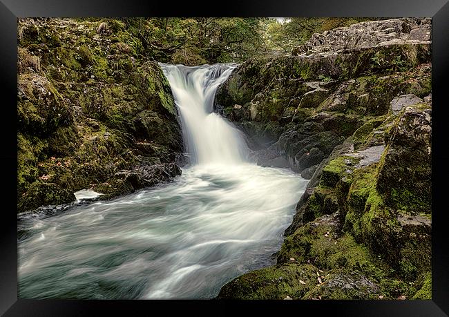 Skelwith Force Framed Print by Graham Moore