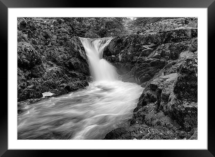Skelwith Force Framed Mounted Print by Graham Moore