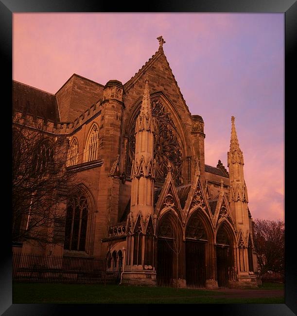 Leamington Parish Church Framed Print by Laura Kenny