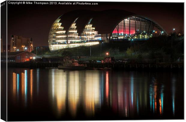 The Sage @ Night Canvas Print by Michael Thompson