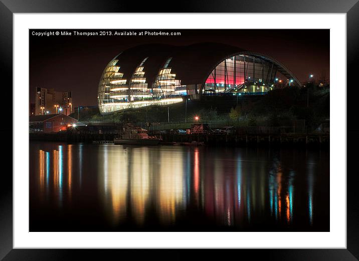The Sage @ Night Framed Mounted Print by Michael Thompson