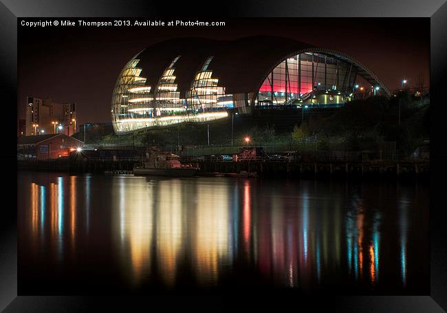 The Sage @ Night Framed Print by Michael Thompson