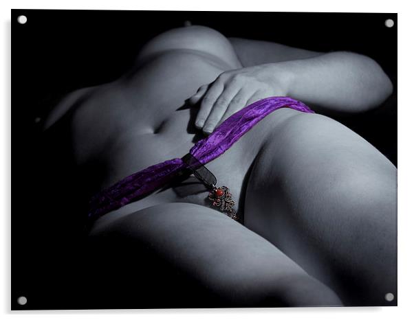 Nude body with jewellery 3 Acrylic by Inca Kala