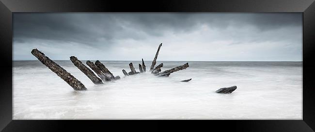 Remains of Shipwreck Framed Print by Keith Thorburn EFIAP/b