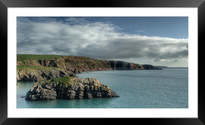 Stackpole Framed Mounted Print by Mark Robson