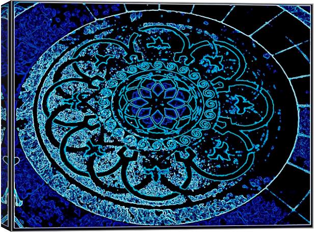 Blue ocean design Canvas Print by Bill Lighterness