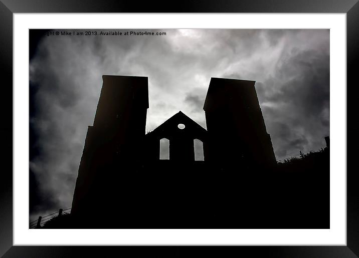 Moody Towers Framed Mounted Print by Thanet Photos