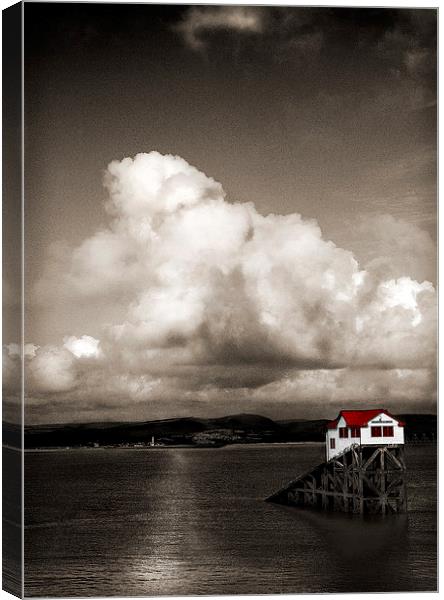 SWANSEA LIFEBOAT STATION Canvas Print by Anthony R Dudley (LRPS)
