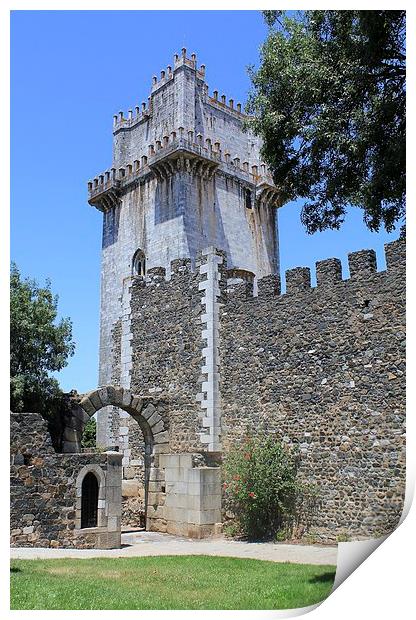 Castelo de Beja Print by Luís Barriga