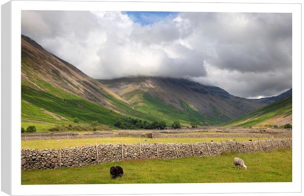 Wasdale Head Canvas Print by Andrew Roland