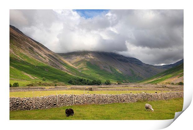 Wasdale Head Print by Andrew Roland