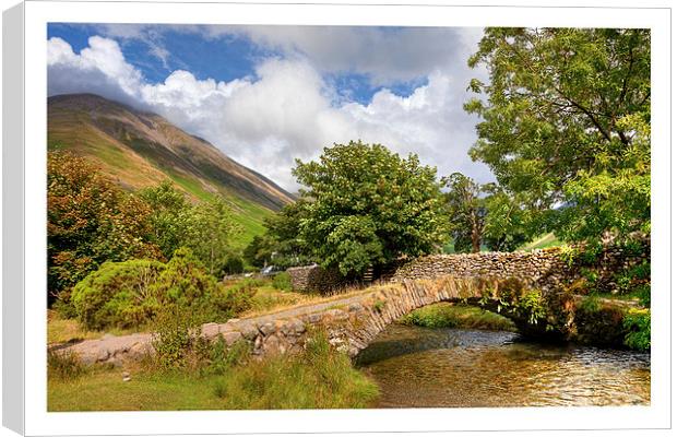 Wasdale Head Canvas Print by Andrew Roland