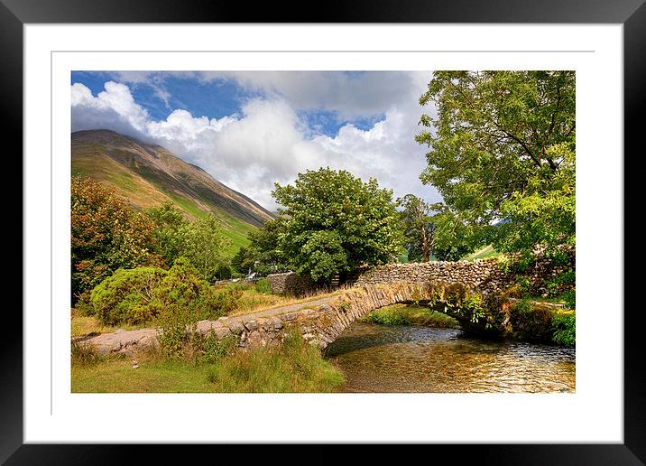 Wasdale Head Framed Mounted Print by Andrew Roland