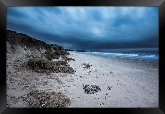 The Broken Coast of Seton Sands Framed Print by Keith Thorburn EFIAP/b