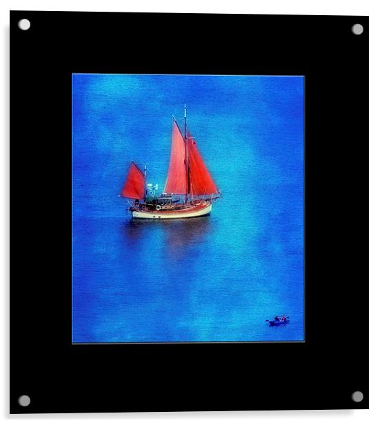 Sail Away Acrylic by clint hudson
