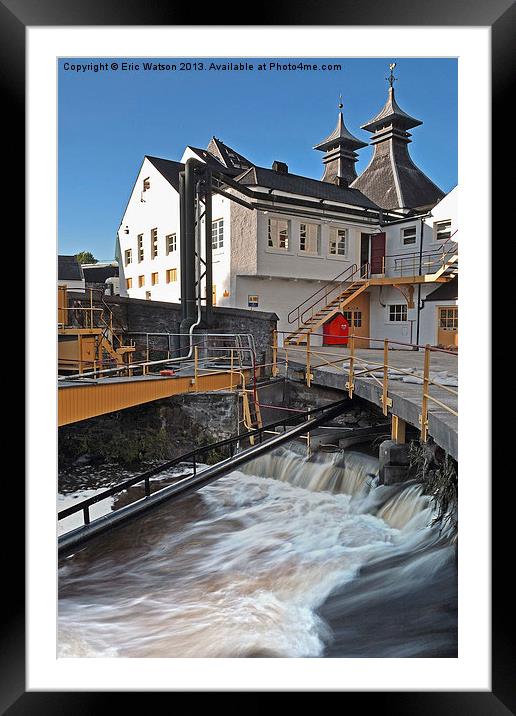 Strathilsa Distillery Framed Mounted Print by Eric Watson