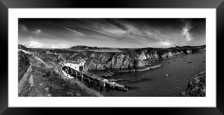 St Davids Lifeboat Station Framed Mounted Print by Mark Williams