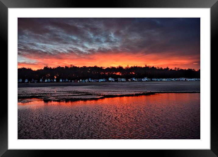 Wells calm after the storm Framed Mounted Print by Gary Pearson