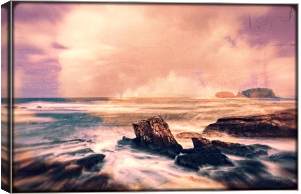 fantasy atmospheric seascape Canvas Print by Will Harnett