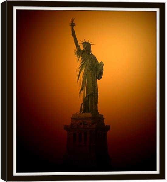 Statue of Liberty Canvas Print by Terry Lee