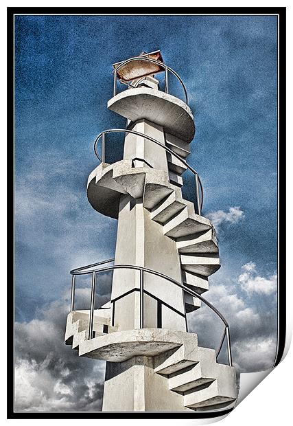 Lighthouse Print by Art Magdaluyo