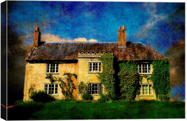 A Country House Revisited Canvas Print by Christine Lake