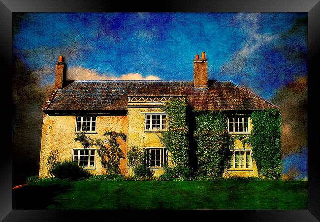 A Country House Revisited Framed Print by Christine Lake