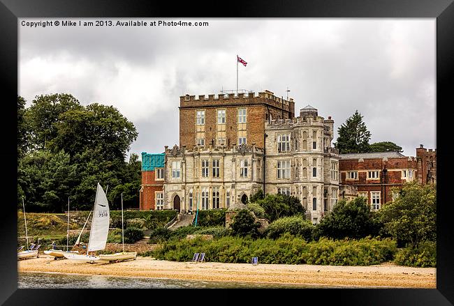 Brownsea Castle Framed Print by Thanet Photos