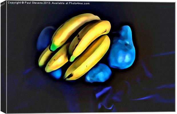 Bananas Canvas Print by Paul Stevens
