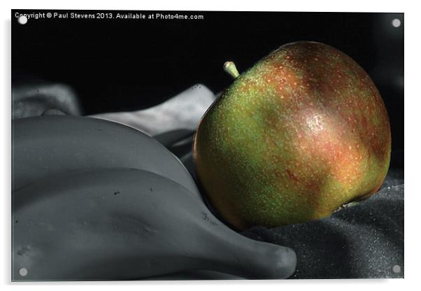 Apple Acrylic by Paul Stevens