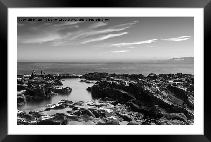 Tenerife Sunset 3 Framed Mounted Print by Tenerife Memoriez