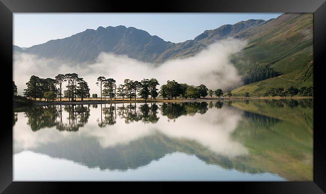 Buttermere Mist Framed Print by Andy Redhead