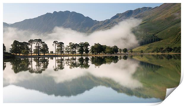Buttermere Mist Print by Andy Redhead