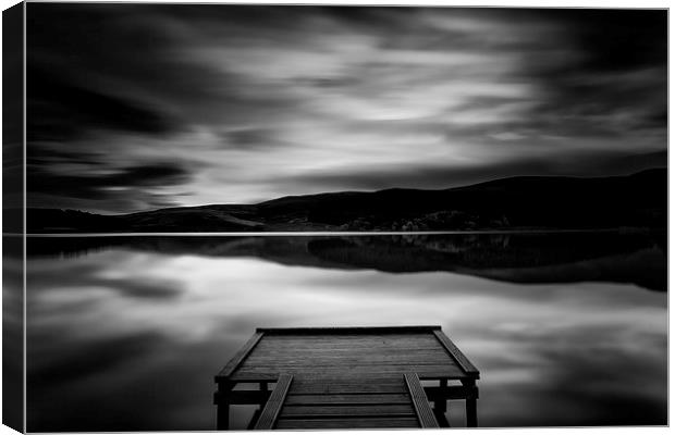 Portmore Jetty Canvas Print by Andy Redhead