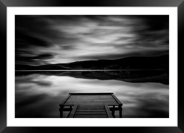 Portmore Jetty Framed Mounted Print by Andy Redhead