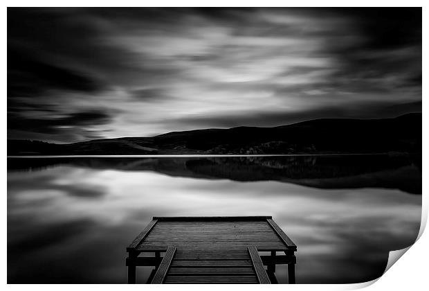 Portmore Jetty Print by Andy Redhead