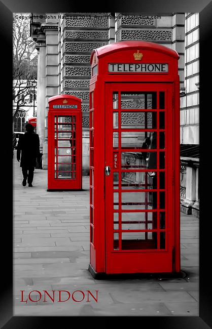 London Calling Framed Print by John Hastings