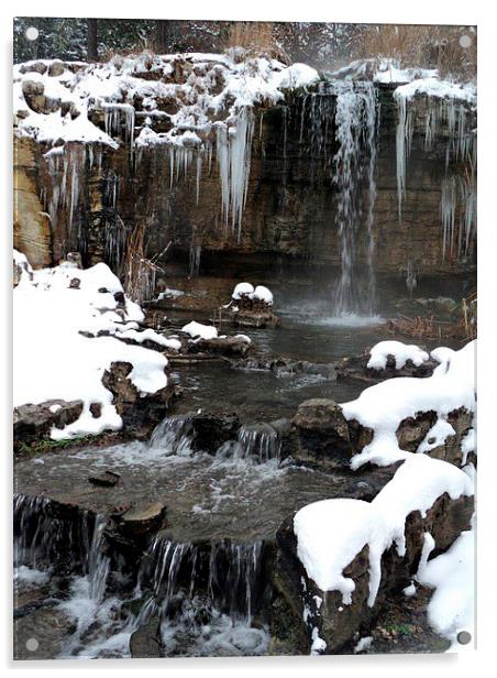 Icicles Acrylic by Pics by Jody Adams