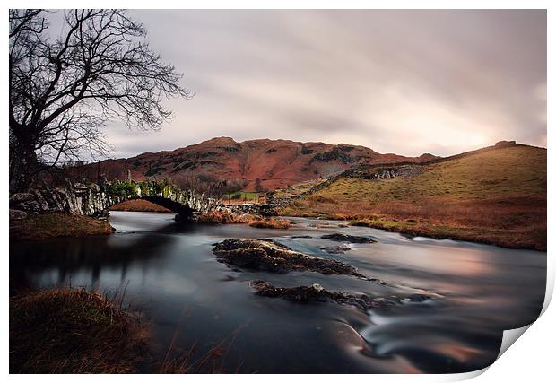 Slaters bridge Print by andrew bagley