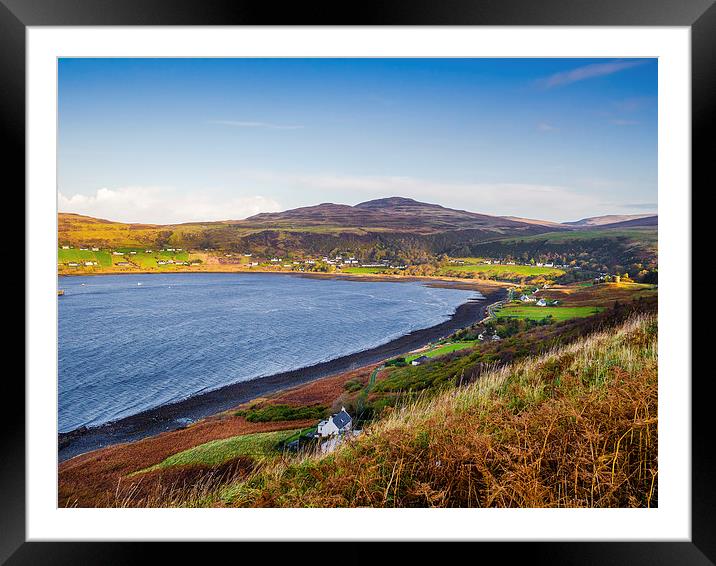 Uig Bay Skye, Scotland, UK Framed Mounted Print by Mark Llewellyn