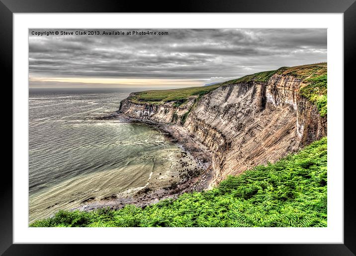 The Cleveland Way Framed Mounted Print by Steve H Clark