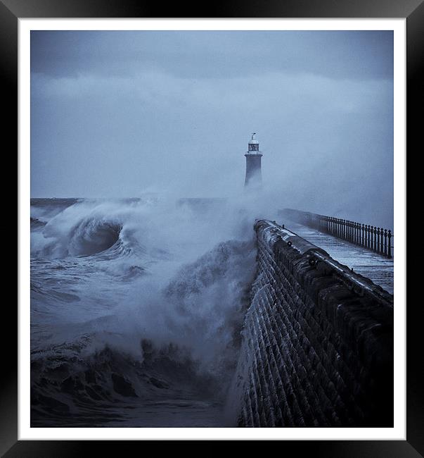 Storm Force Framed Print by CHRIS ANDERSON