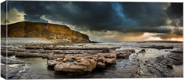 The Heritage Coast Canvas Print by Creative Photography Wales