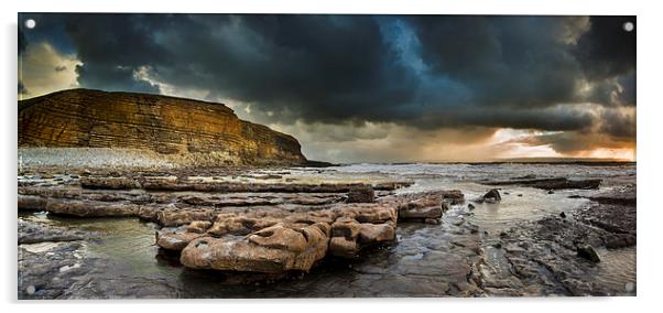 The Heritage Coast Acrylic by Creative Photography Wales