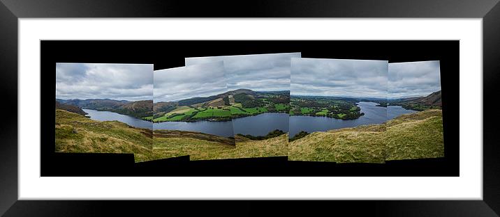 Ullswater from Hallin Fell Framed Mounted Print by Graham Moore